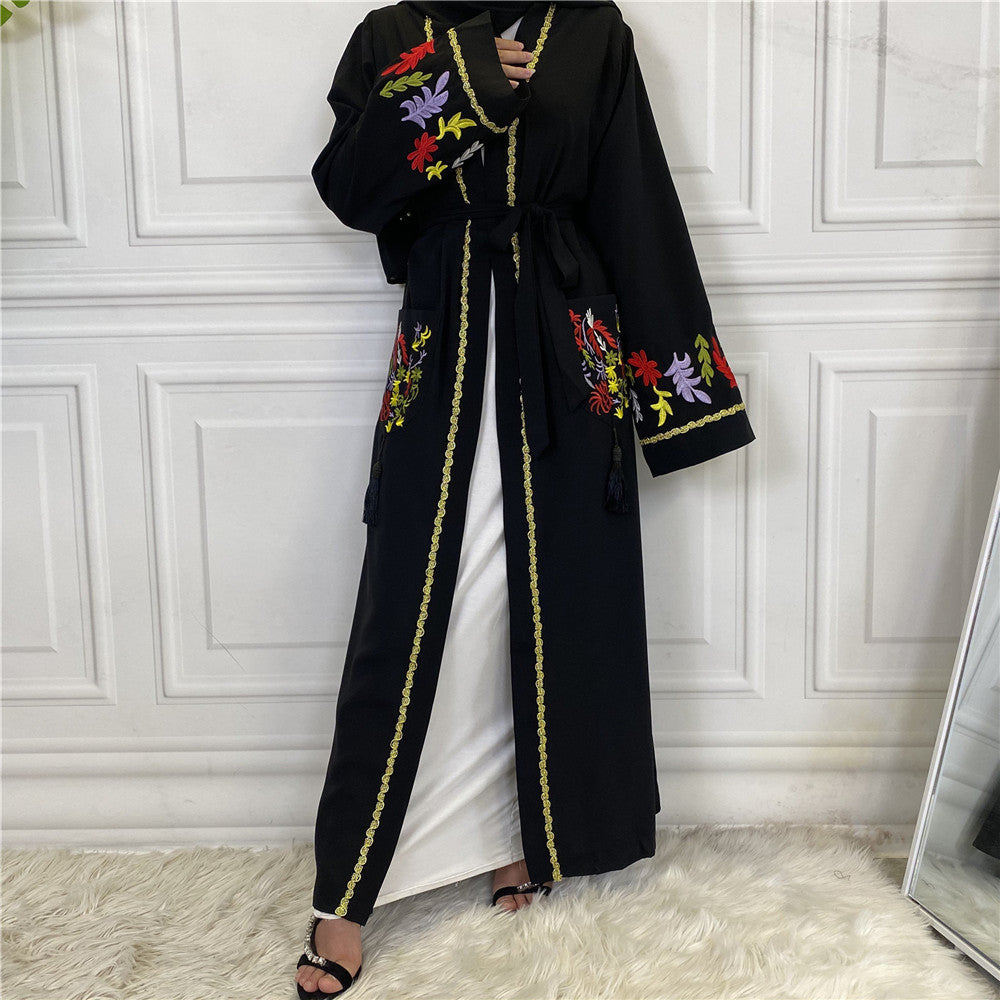 Cardigan Lace Up Women's Robe
