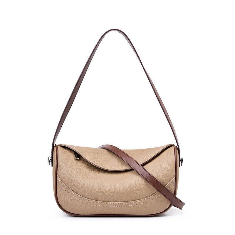 Women's Cow Leather Shoulder Strap Shoulder Bag