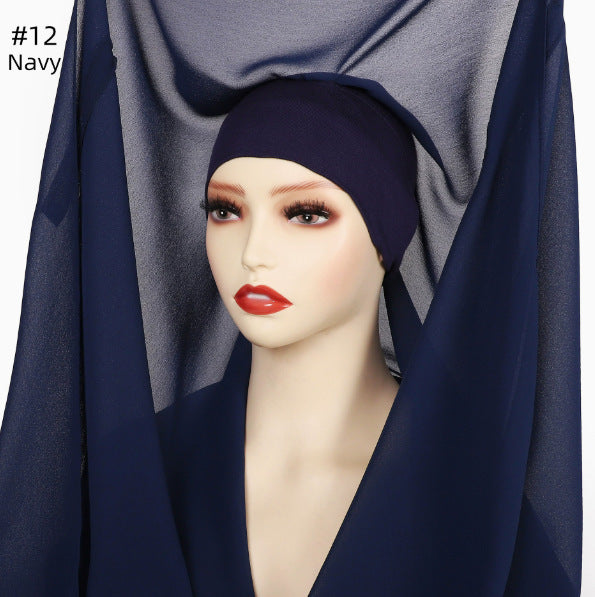 Lazy Chiffon Convenient Headscarf