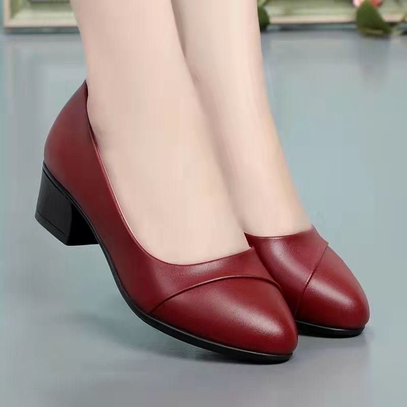 Female Leather Shoes