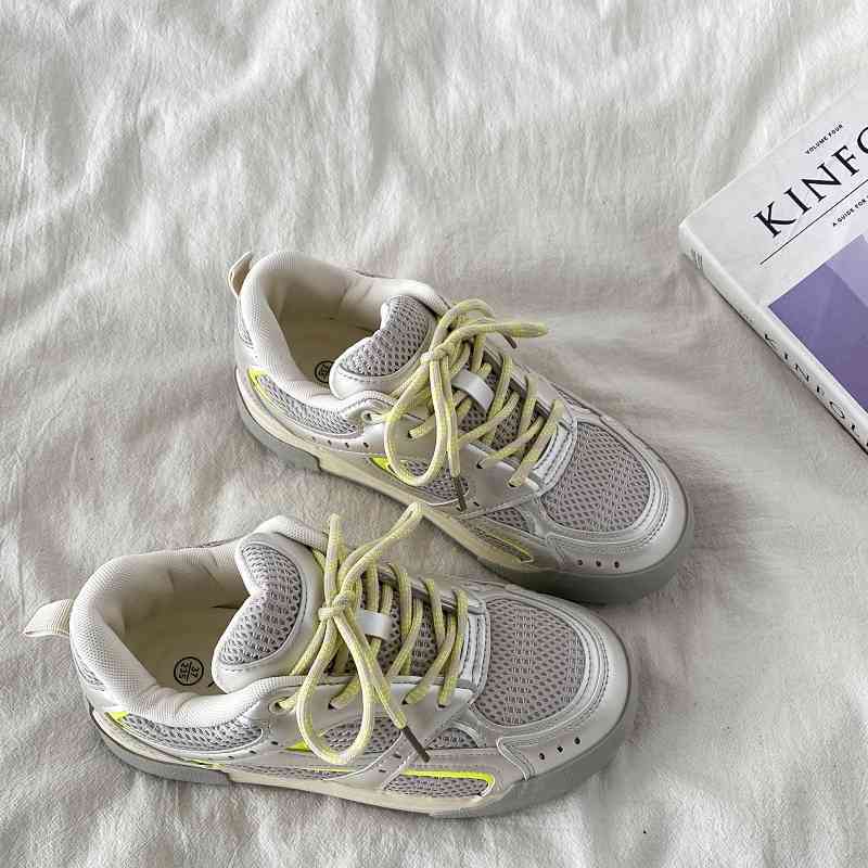 Blue Breathable Shoes For Women