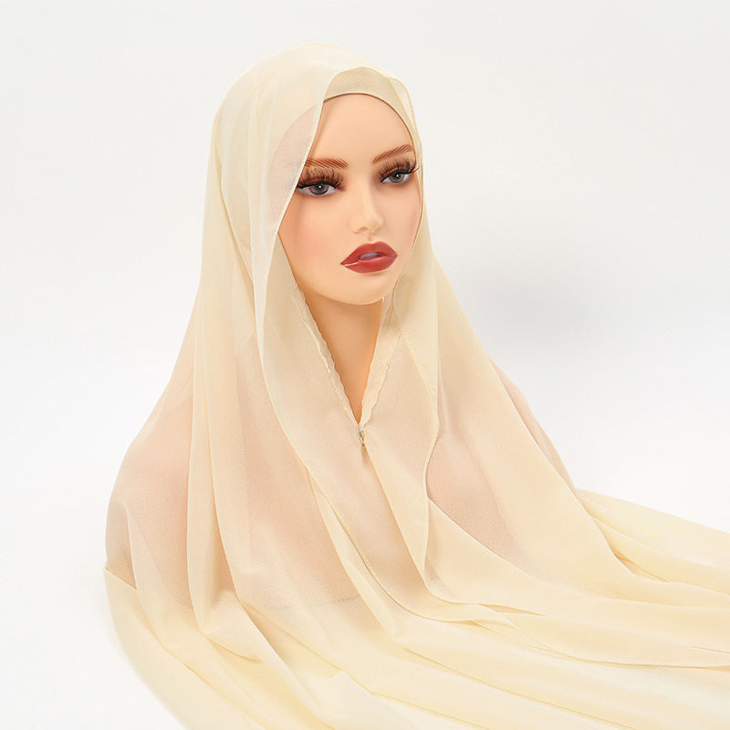 Lazy Chiffon Convenient Headscarf