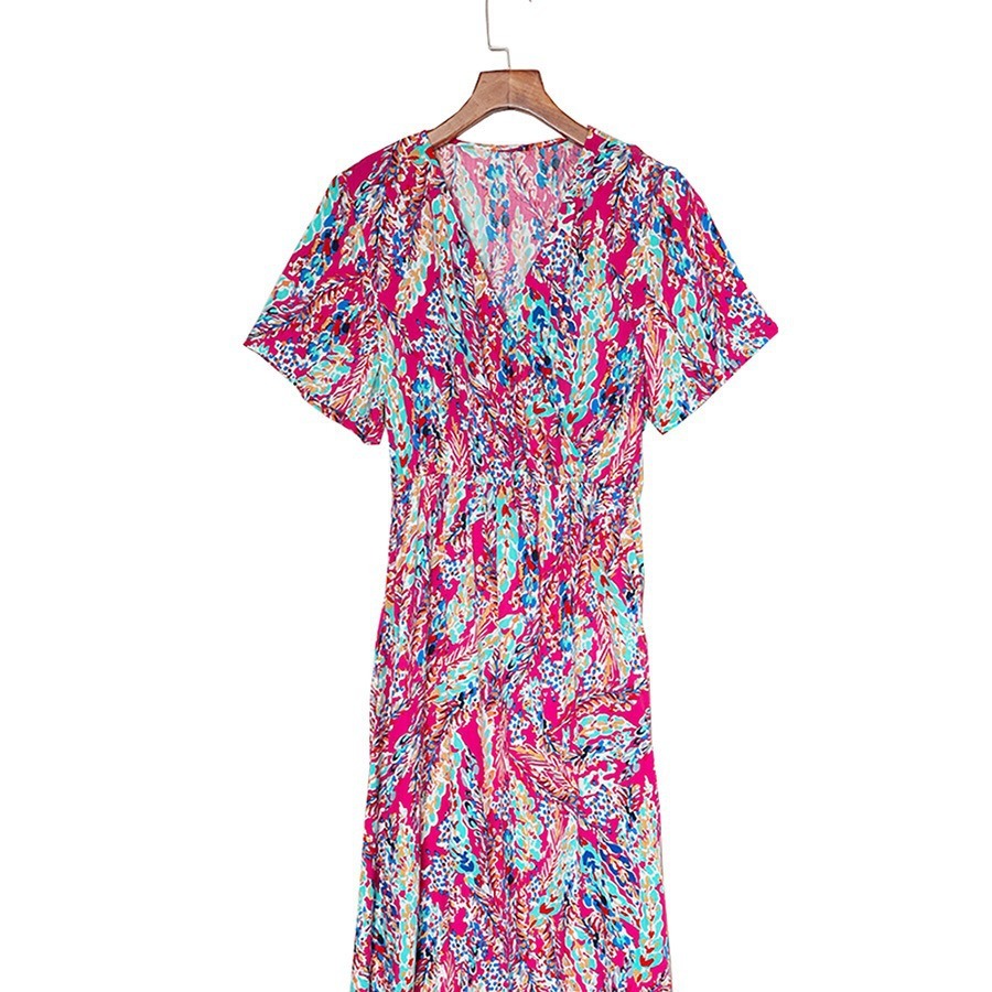 Summer Floral Skirt Women