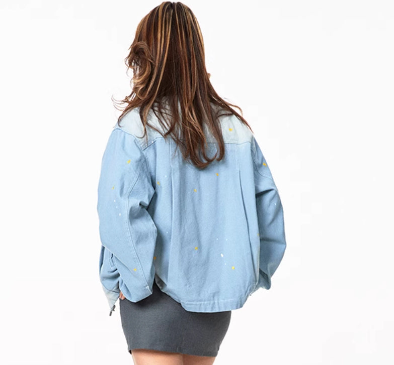 Splash Ink Denim Jacket