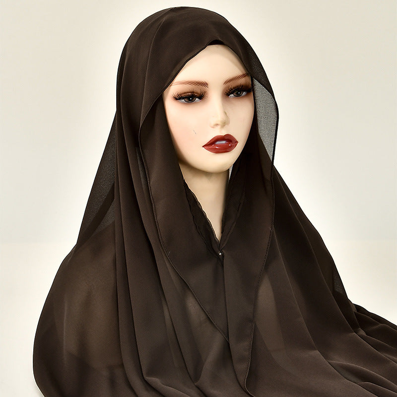 Lazy Chiffon Convenient Headscarf