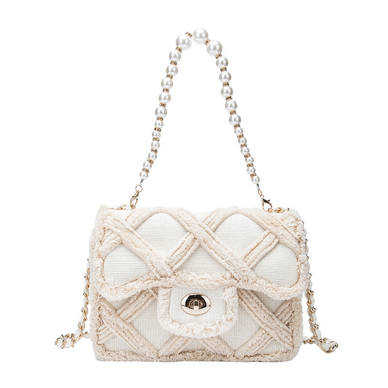 Lingge Pearl Female Bag
