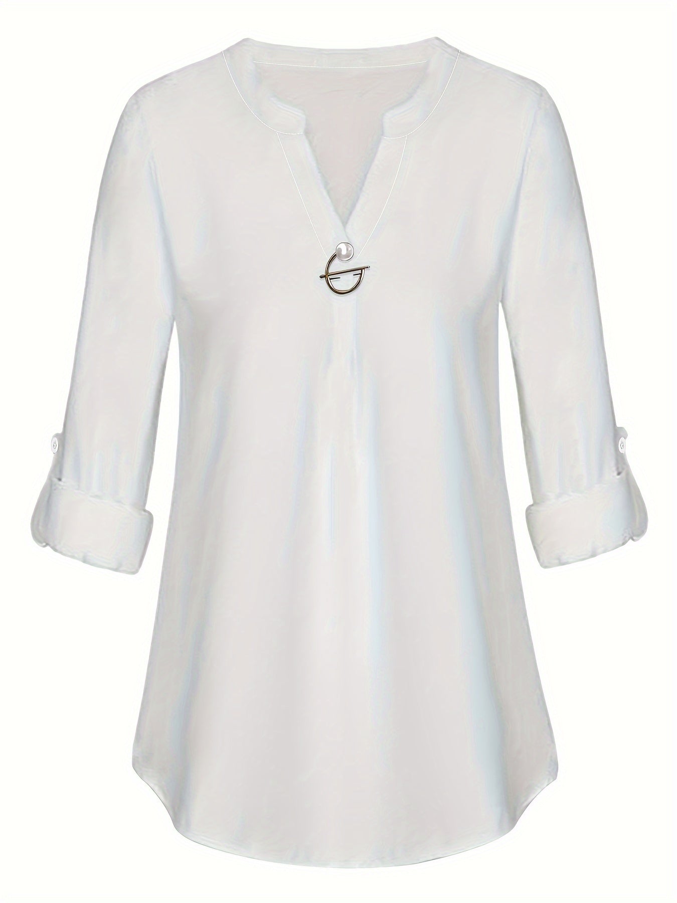 Women's Long Sleeved Button Shirt