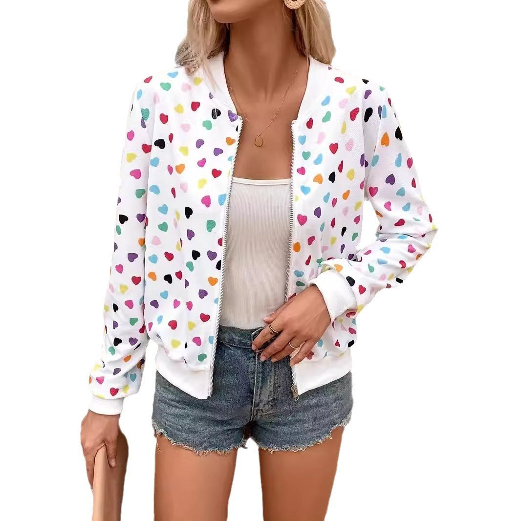 Zipper Jacket Small Thin Long-sleeved
