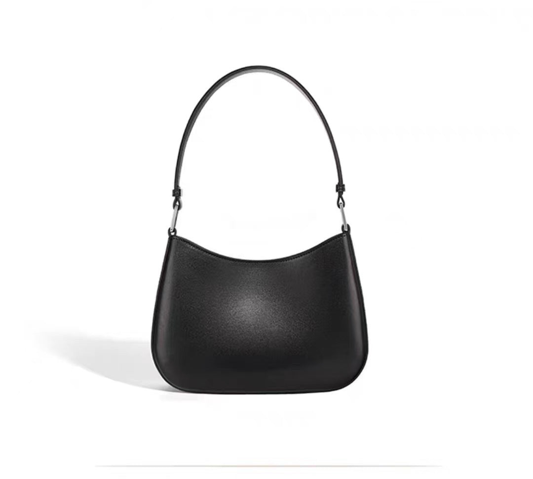 Genuine Leather Underarm Women's Bag