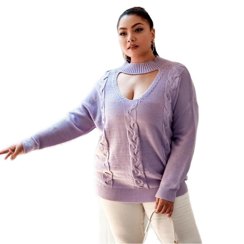 Large Size Women's Sweater