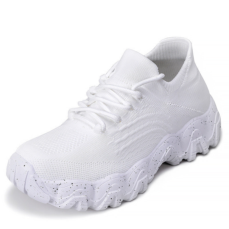 Women's Lace-up Flying Woven Shoes