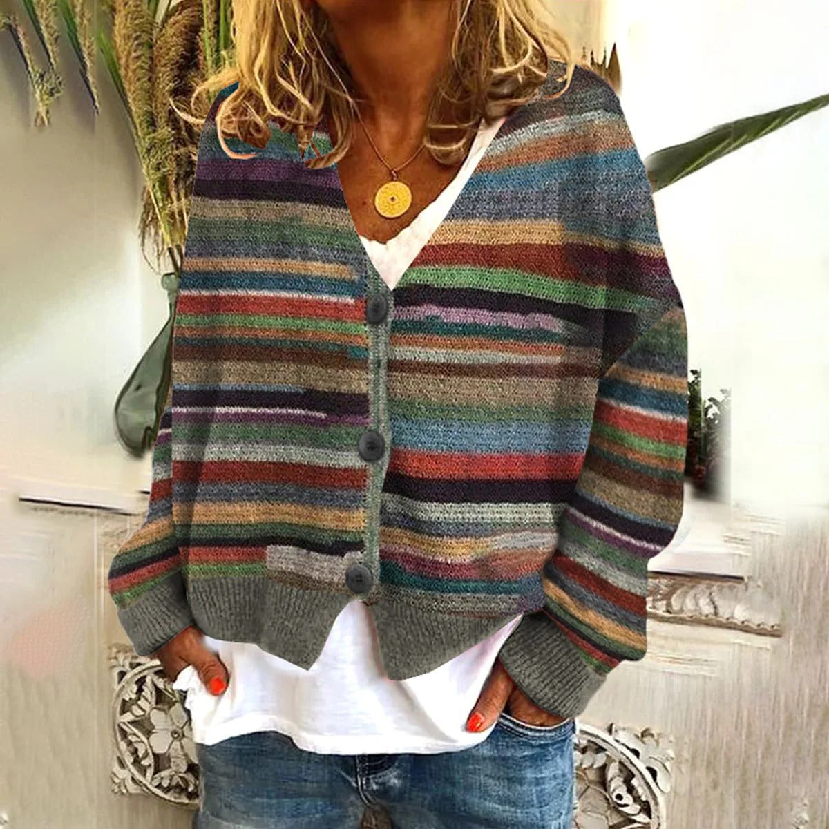 Printed Women's Sweater