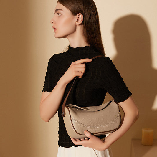 Women's Cow Leather Shoulder Strap Shoulder Bag