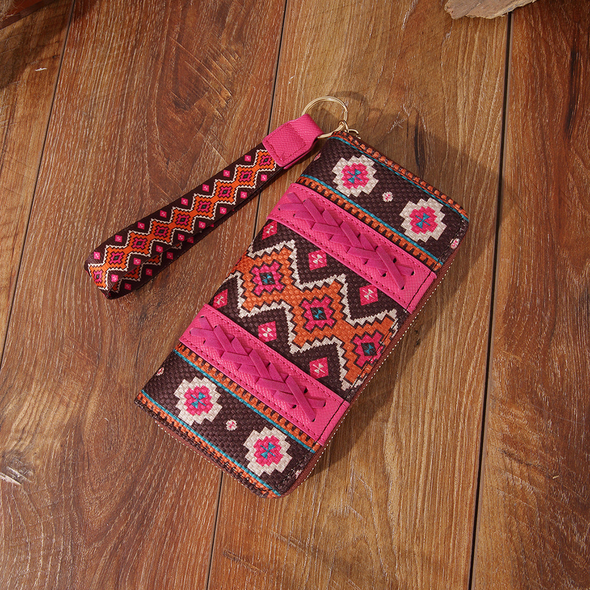 Vintage Cotton Wallet Card Holder