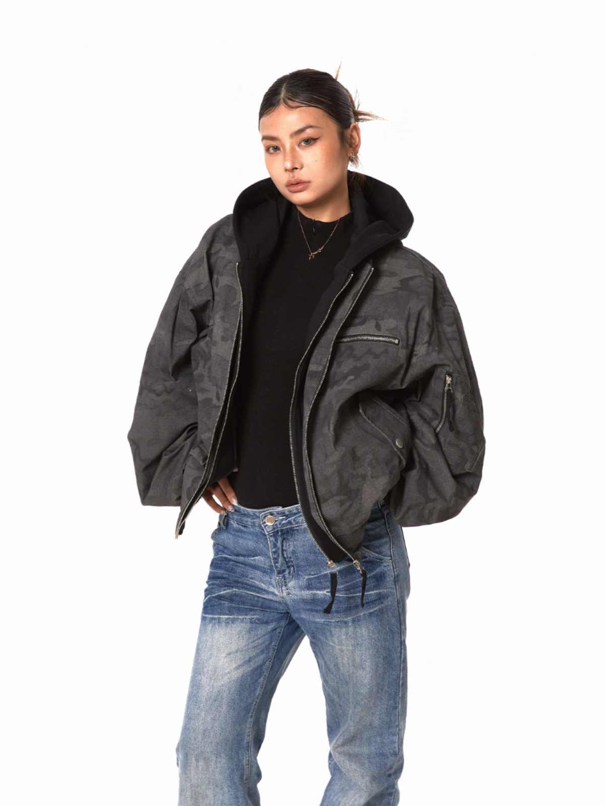 Camouflage Loose Jacket