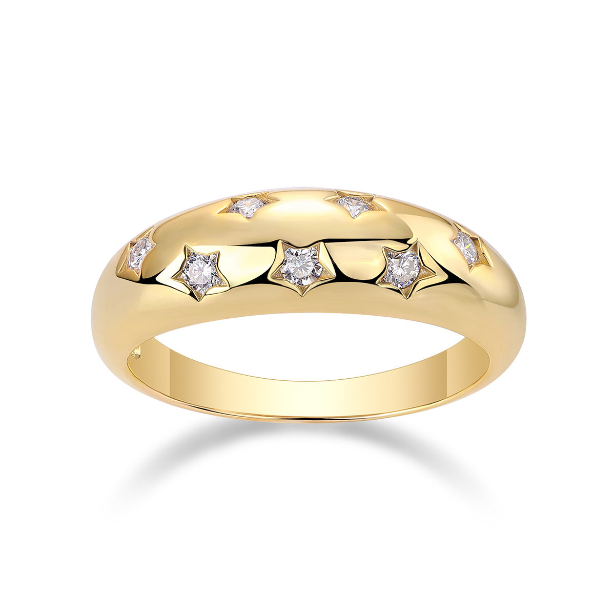 Trendy Diamond Rings