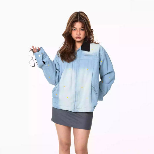 Splash Ink Denim Jacket