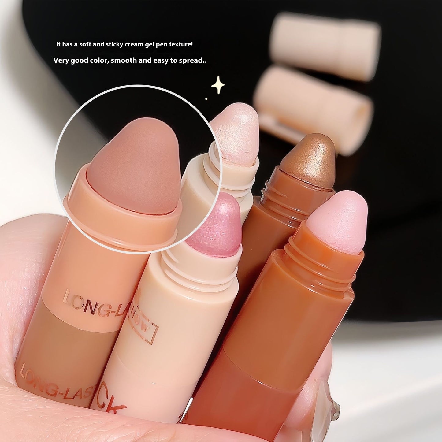 Five And Five Sections Lazy Eyeliner Pen Highlight