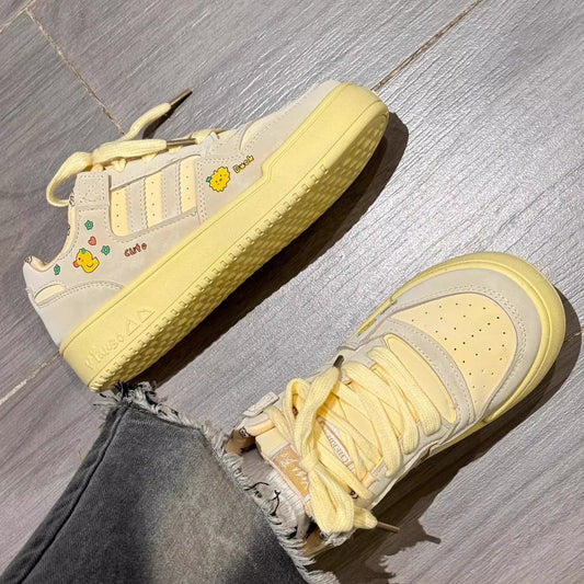 Custard Bun Graffiti Shoes
