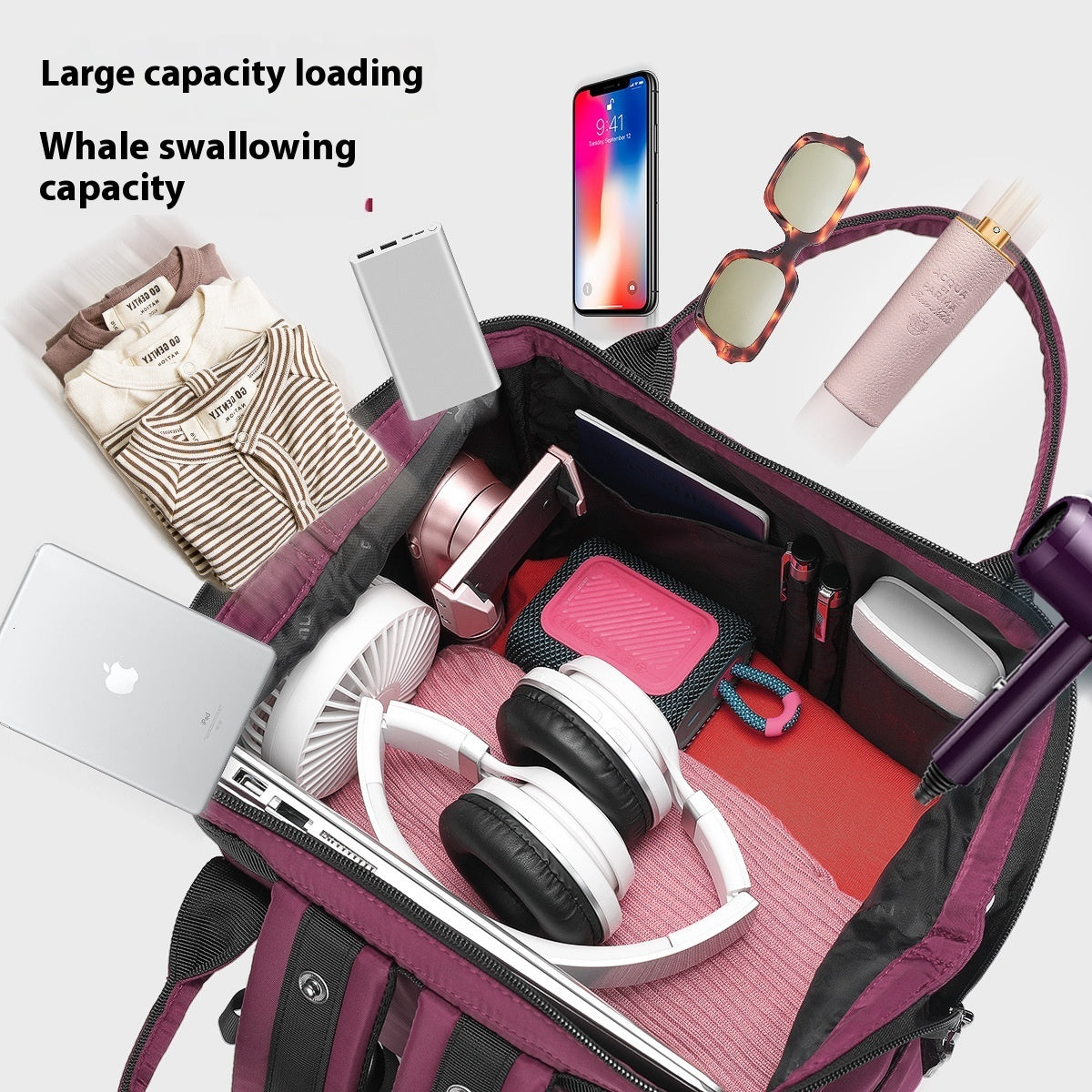 Large Capacity Diaper Bag