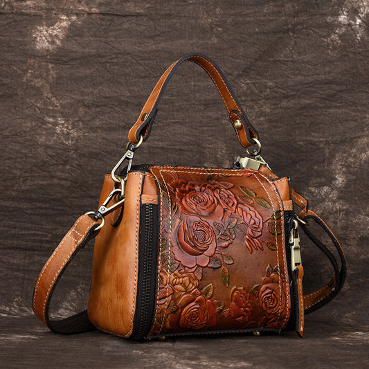 Fashionable Leather Vintage handbag