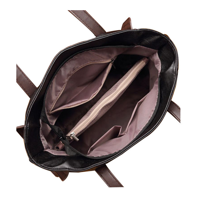 Large Capacity Soft Leather Bag