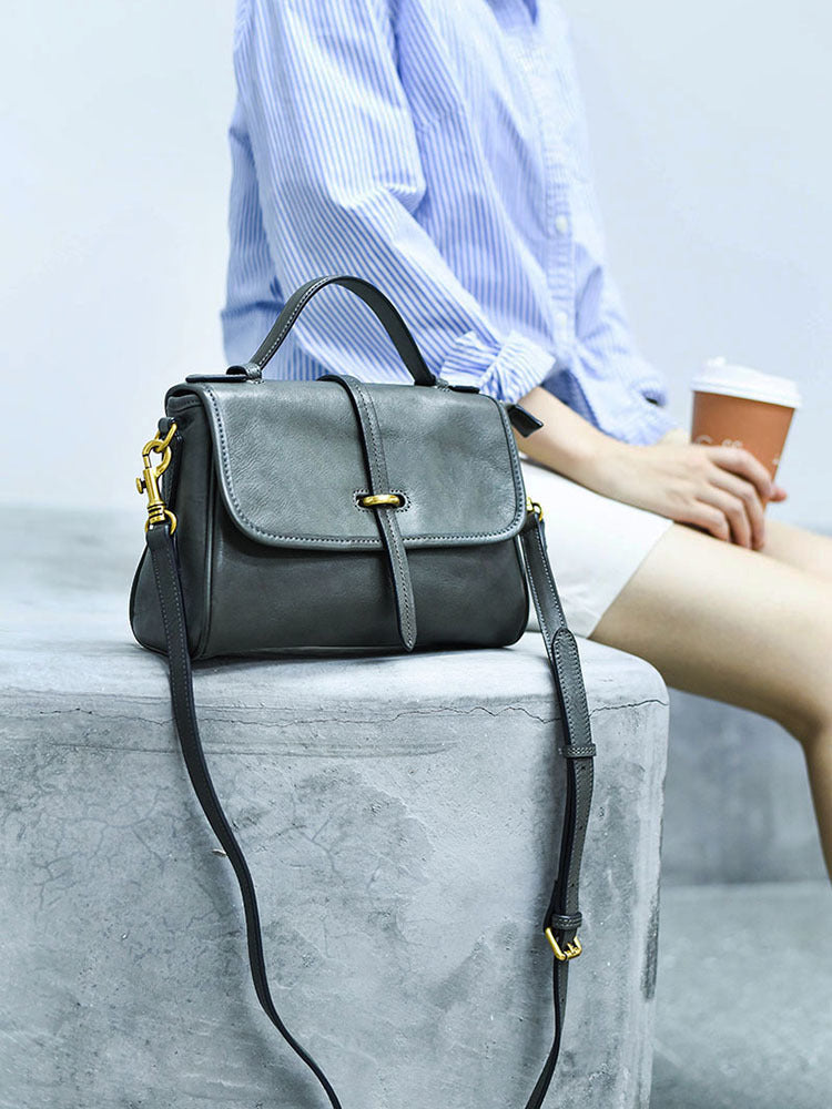 Handmade First Layer Cowhide Bag