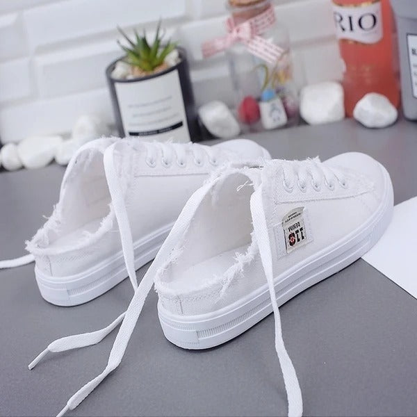 Modische und bequeme Canvas-Sneakers