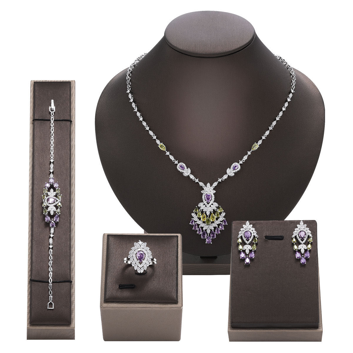 Color Zirconium 4-piece Set