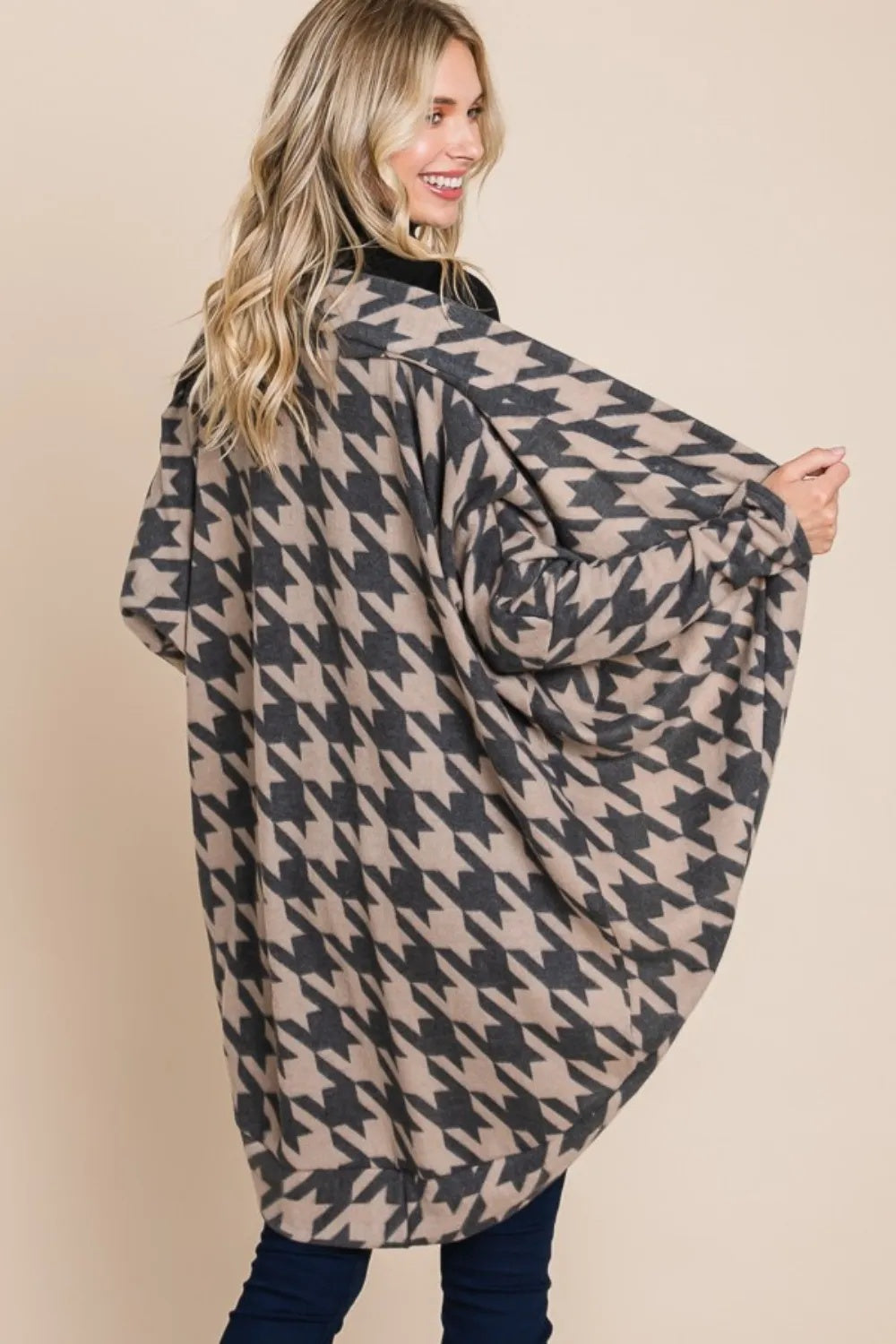 Open Front  Knit Cardigan