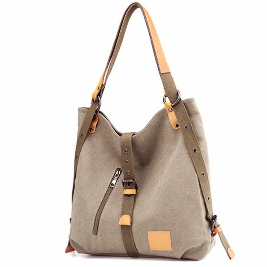 Ladies Canvas Multifunctional Purse