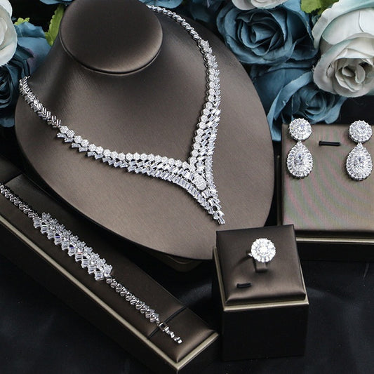 Shiny Zircon Dinner Dress Accessories