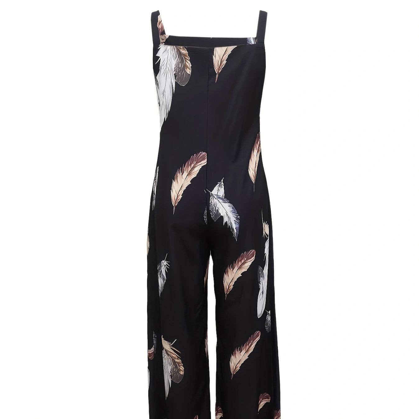 Women's Feather Fashionable Jumpsuit