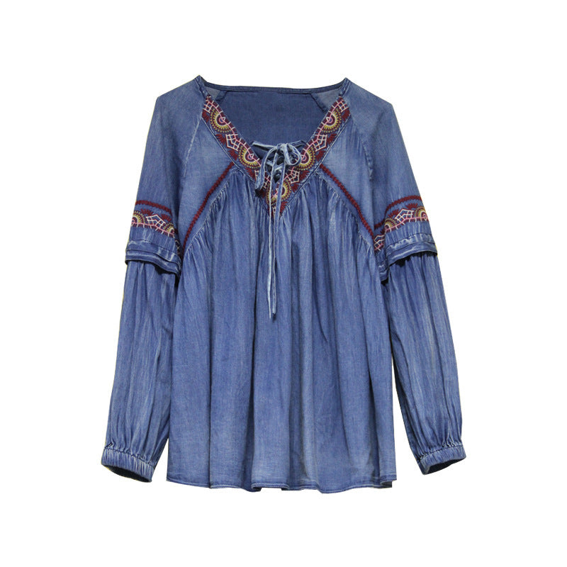 Lantern Sleeve Shirt Women
