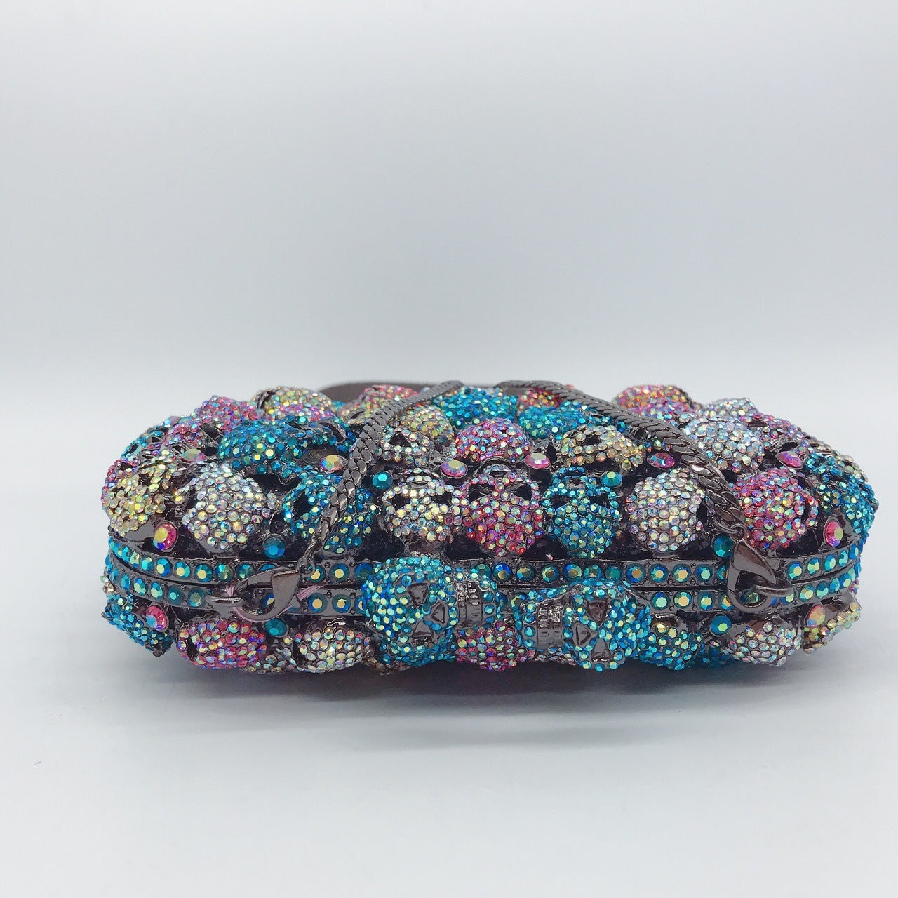 Skull Ghost Diamond European And American Style Clutch