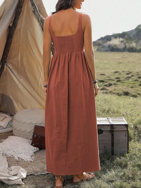 Fashionable And Casual Women's Short Sleeved Dress