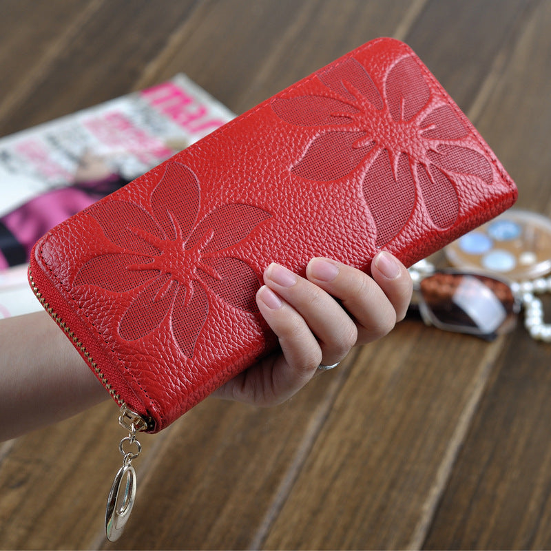 Cowhide Women's Wallet