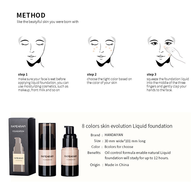 de teint couvrant Foundation Base Makeup for Dark Skin