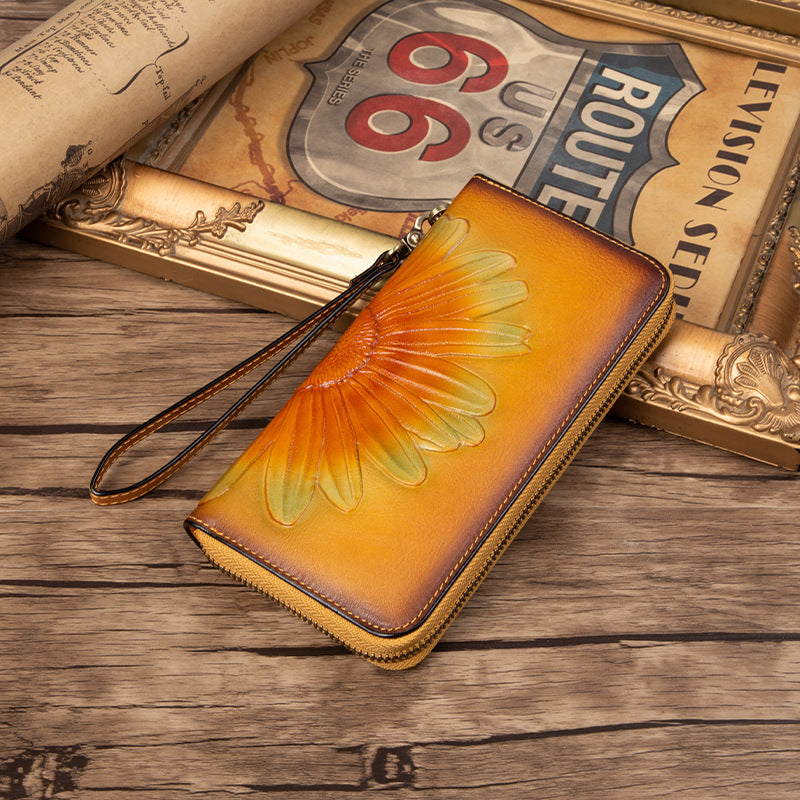 Women's First Layer Cowhide Wallet