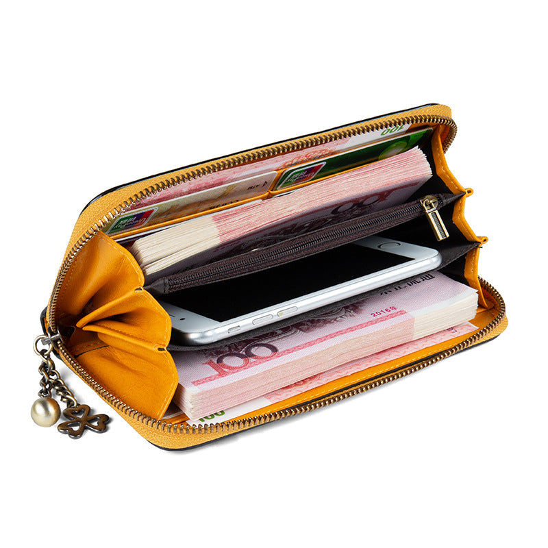 Women's First Layer Cowhide Wallet