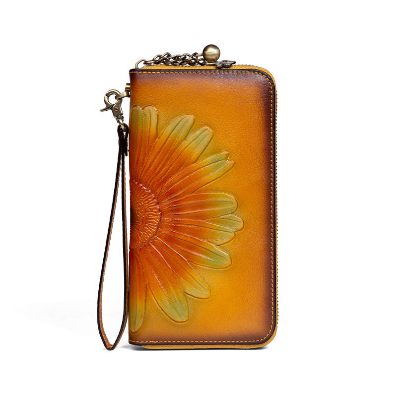 Women's First Layer Cowhide Wallet