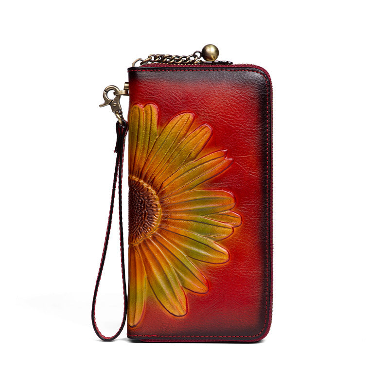 Women's First Layer Cowhide Wallet