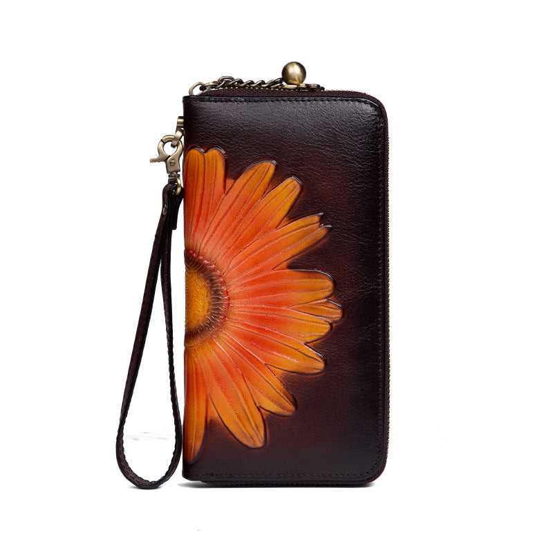 Women's First Layer Cowhide Wallet