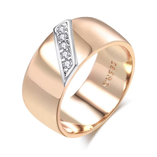 Simple Fashion Personality Zircon Ring For Women