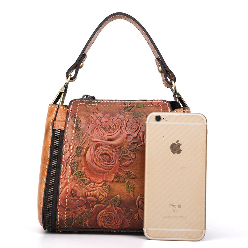 Fashionable Leather Vintage handbag
