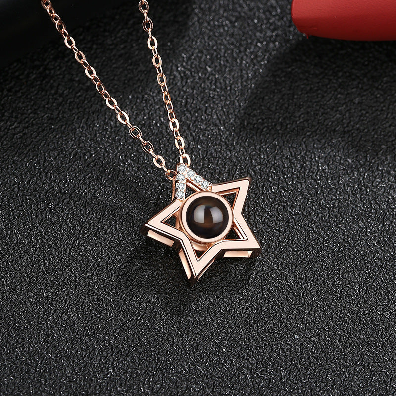 Five-pointed Star Clavicle Necklace