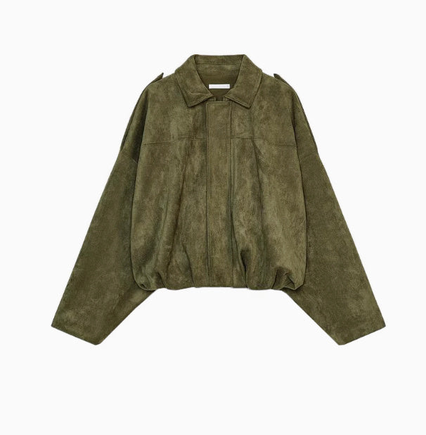 Women's Batwing Sleeve Pilot Jacket