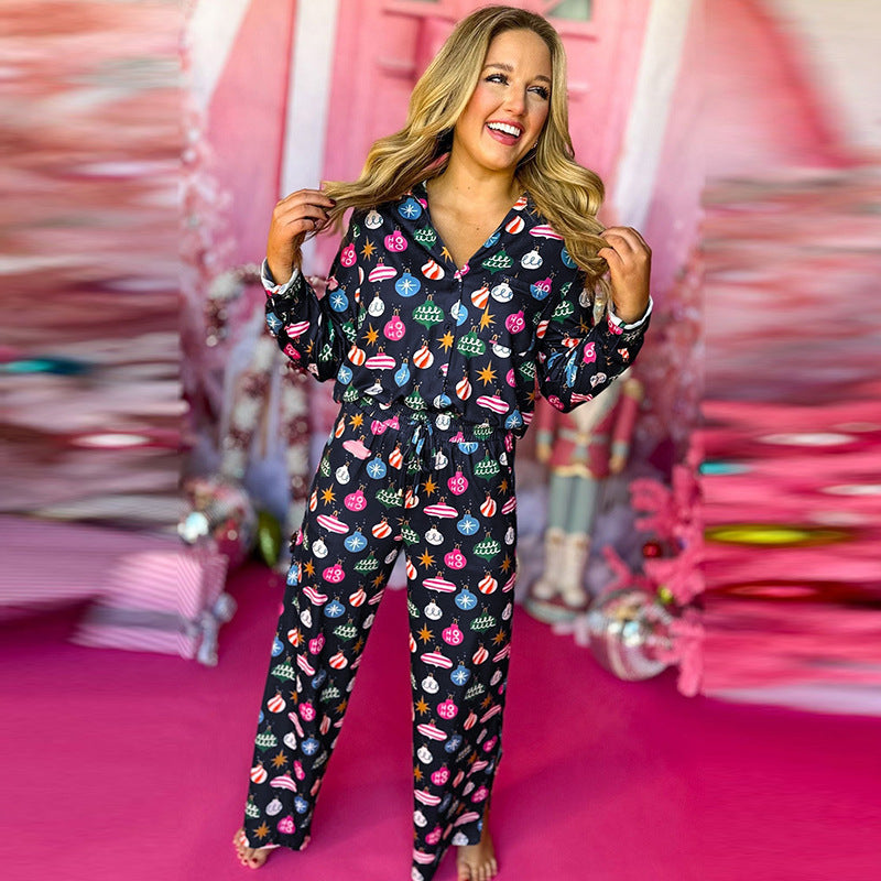 Women's Long-sleeved Two-piece Set
