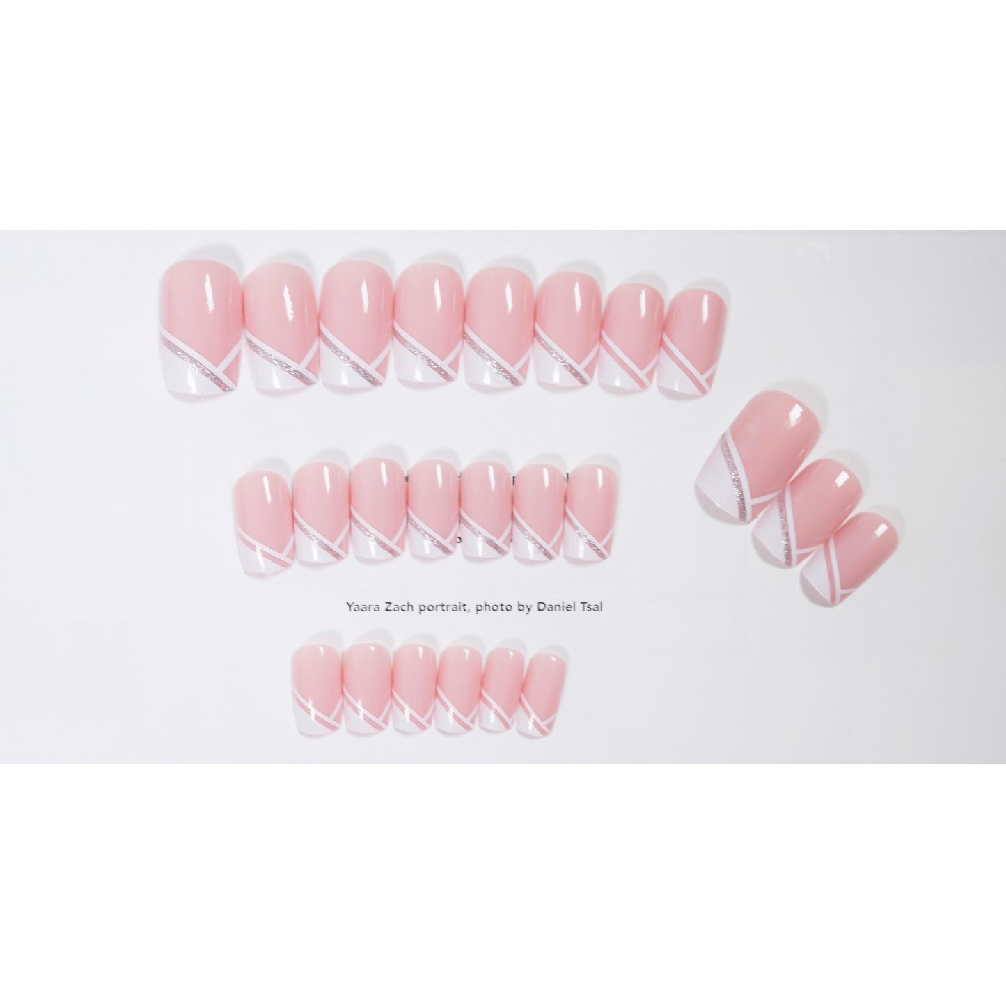 Oblique French Simple Wearing Manicure
