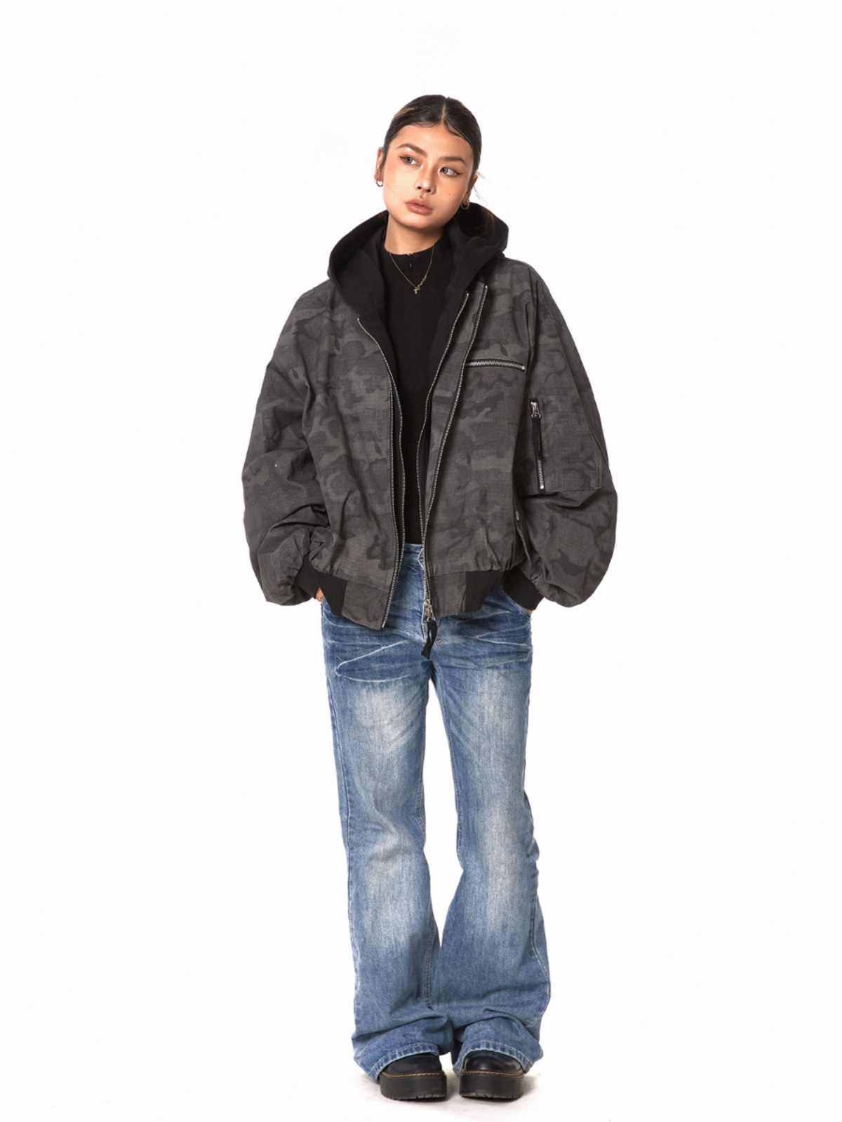 Camouflage Loose Jacket